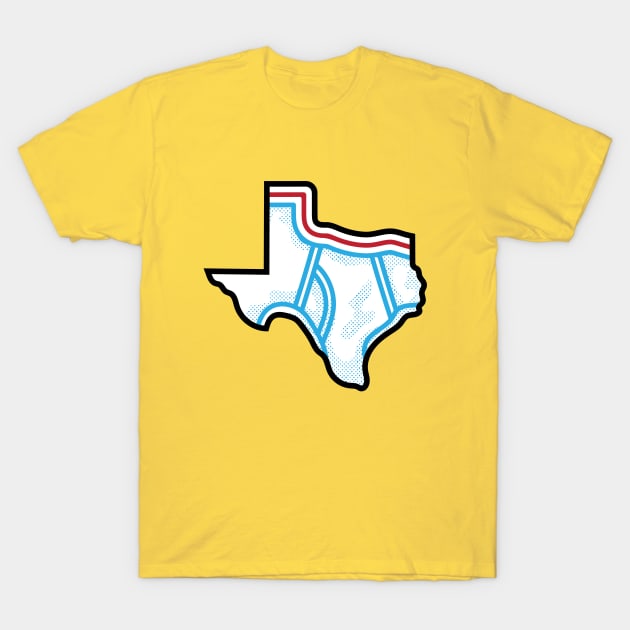 Texas Tighties T-Shirt by toadyco